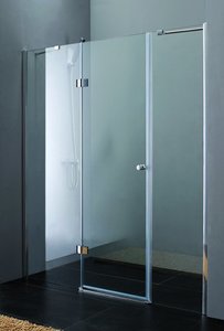 Душевая дверь Cezares VERONA-B-13-40+60/60-C-Cr стекло прозрачное, профиль хром