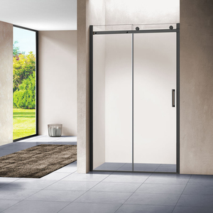 Душевая дверь Vincea VPS-1C130CLB 130х195 профиль черный стекло прозрачное