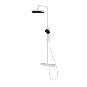 Душевая система Vincea Inspire VSFS-3I12TW белый