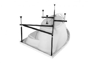 Каркас сварной для акриловой ванны Aquanet Sarezo 160x100 RL
