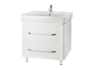 Bellezza Олимпия-80 тумба с 2 ящ. белая