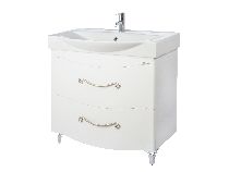 Bellezza Сесилия-85 тумба с 2 ящ. белая