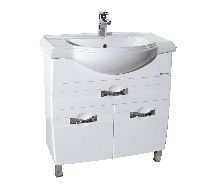 Bellezza Абрис-65 тумба с 1 ящ. белая