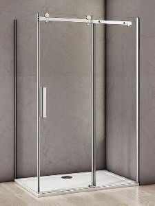 Душевой уголок Good Door Altair WTW-130-C-CH + SP-80-C-CH 130x80x195  стекло прозрачное