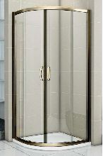 Душевой уголок Good Door JAZZE R-90-C-BR 90x90x185  стекло прозрачное