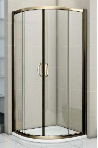 Душевой уголок Good Door JAZZE R-90-C-BR 90x90x185  стекло прозрачное