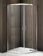 Душевой уголок Good Door LATTE R-90-C-WE 90x90x185  стекло прозрачное