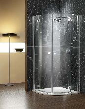 Душевой уголок Radaway Almatea PDD 80 стекло графит