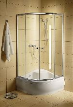 Душевой уголок Radaway Classic A80x170 стекло сатин профиль хром