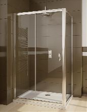 Душевой уголок Radaway Premium Plus DWJ+S 140x100 стекло прозрачное