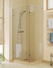 Душевая перегородка UnitGlass STATORO GST-WP 60x60x200 профиль хром стекло прозрачное