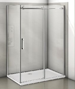 Душевой уголок Good Door Puerta WTW-130-C-CH + SP-80 -C-CH 130x80x195  стекло прозрачное