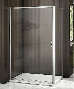Душевой уголок Good Door LATTE WTW-140-C-WE + SP-80 -C-WE 140x80x185  стекло прозрачное