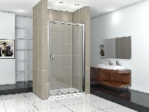 Душевая дверь Good Door Infinity WTW-130-C-CH хром